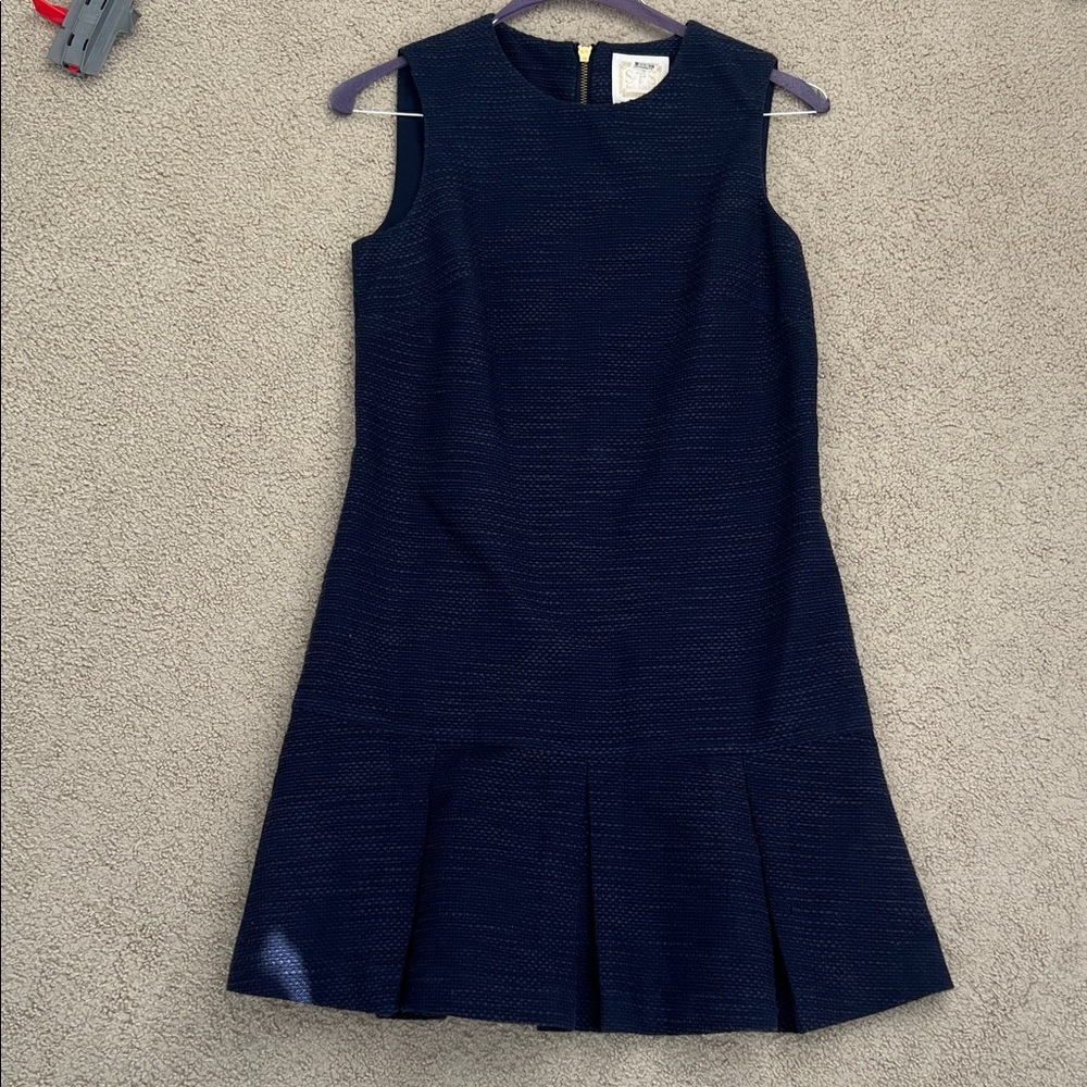 Navy Sleeveless Dress